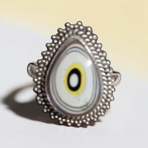 FORDITE RING 925 STERLING SILVER SIZE 10